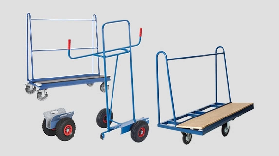 Platenwagens voor verschillende toepassingen