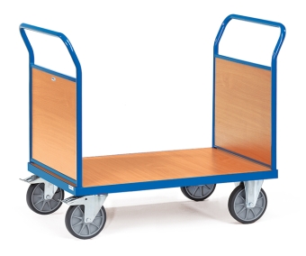 Dubbele kopwandwagen 500 kg.