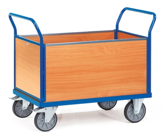 Vierwandwagen 500 kg.