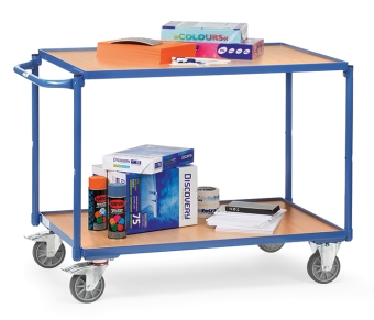 Tafelwagen 300 kg. lage duwbeugel