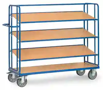 Etagewagen met 3 verstelbare etages
