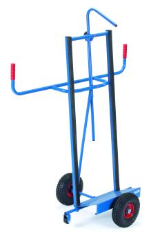 Platenwagen met valbeveiliging
