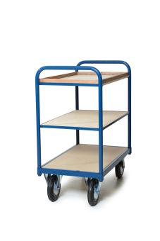 Tafelwagen 850x500 mm. 3 niveaus