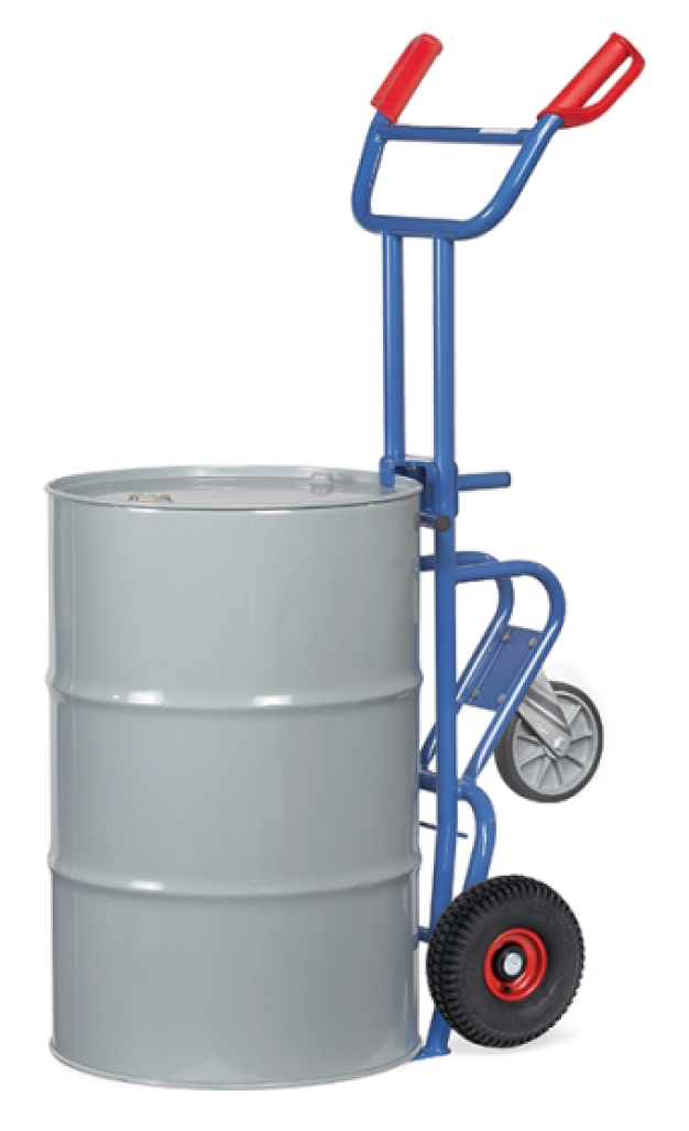 Vatensteekwagen met steunwiel