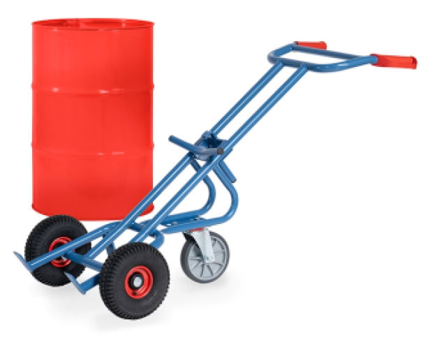 Vatensteekwagen met steunwiel