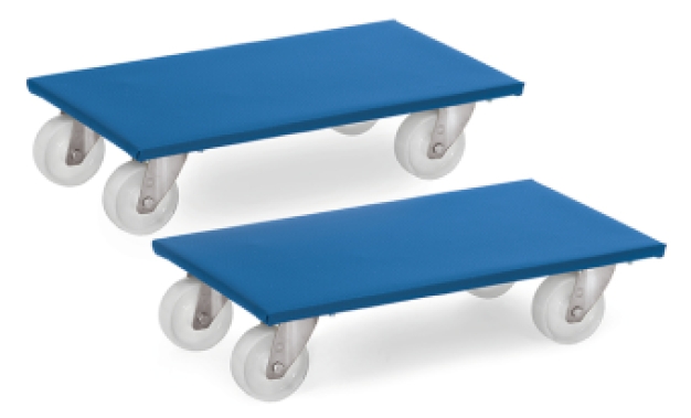 Set van 2 meubelrollers 500 kg.